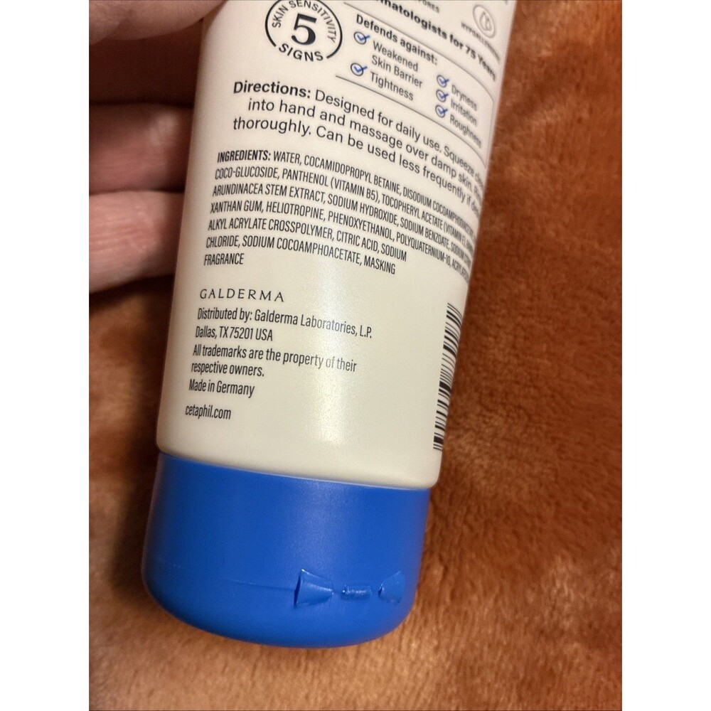 Cetaphil Exfoliating Face Wash Extra Gentle Daily Face Scrub Normal To Oily 6oz - Picture 4 of 5